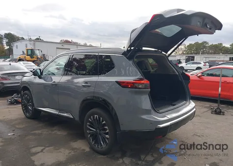 2024 Nissan Rogue Platinum Intelligent Awd from USA, damaged, VIN JN8BT3DD2RW253737